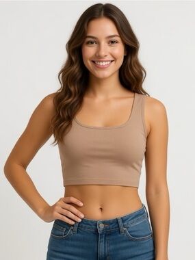 SHEIN Women’s Pink Crop Top Size Small